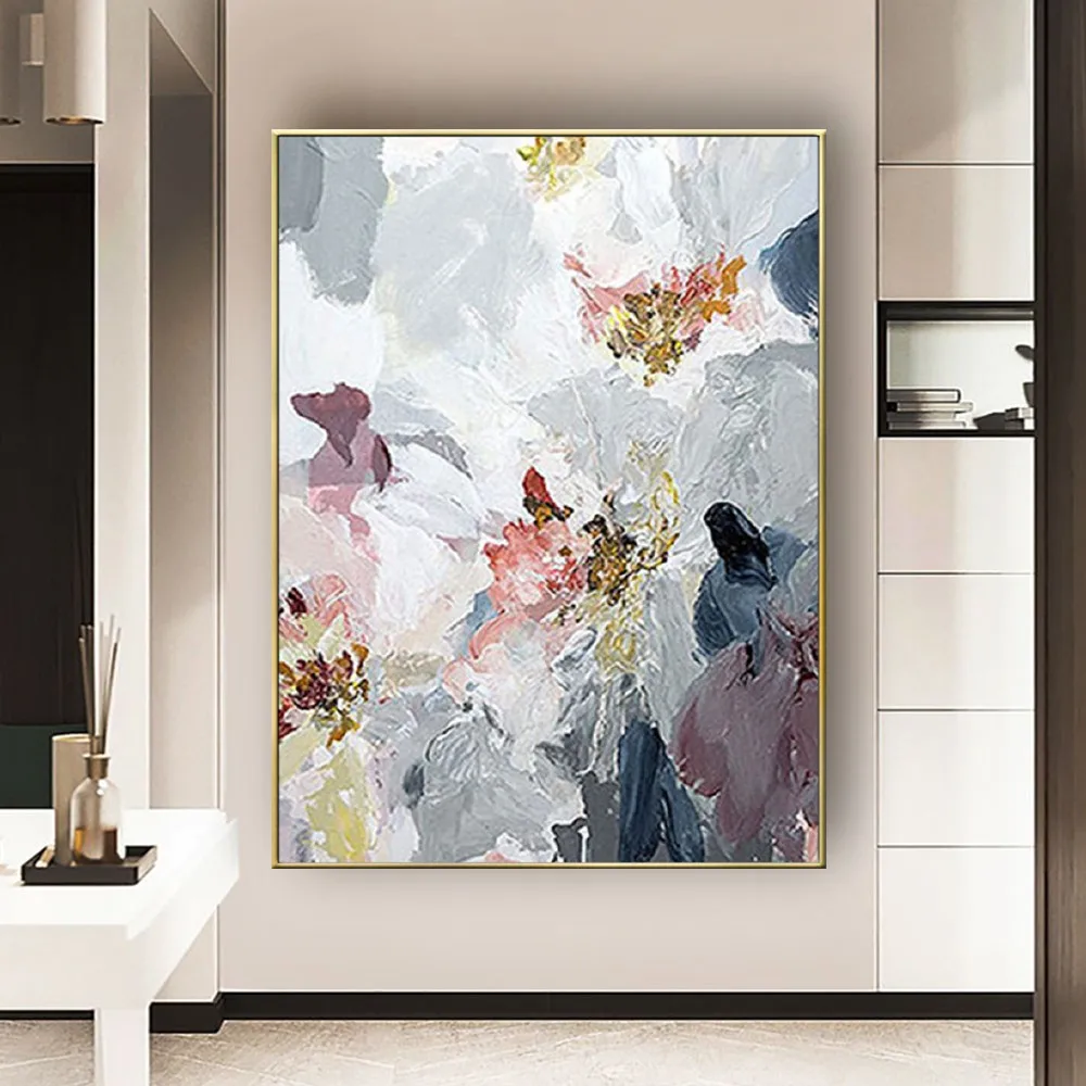 

100%Hand Painted Abstract Oil Painting On Canvas Wall Art Picture Abstract Artwork Carving Art For Hotel Living Room Decor Mural