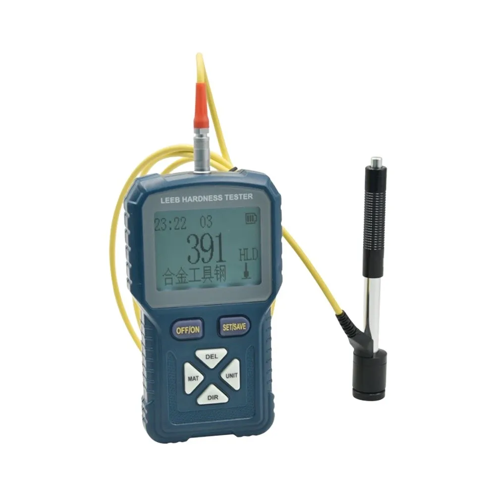 Hardness Tester with Backlight Function for Low Light Environments and Clear Readability Under Direct Sunlight