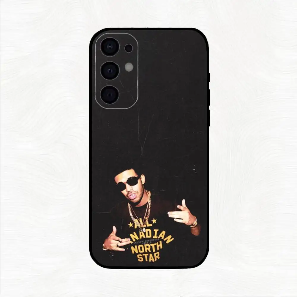 Capa de telefone Rapper Singer D-Drake O-Owl para Samsung S25, S24, S23, S22, S21, S20, Plus, Fe, Lite, Outros Capa preta