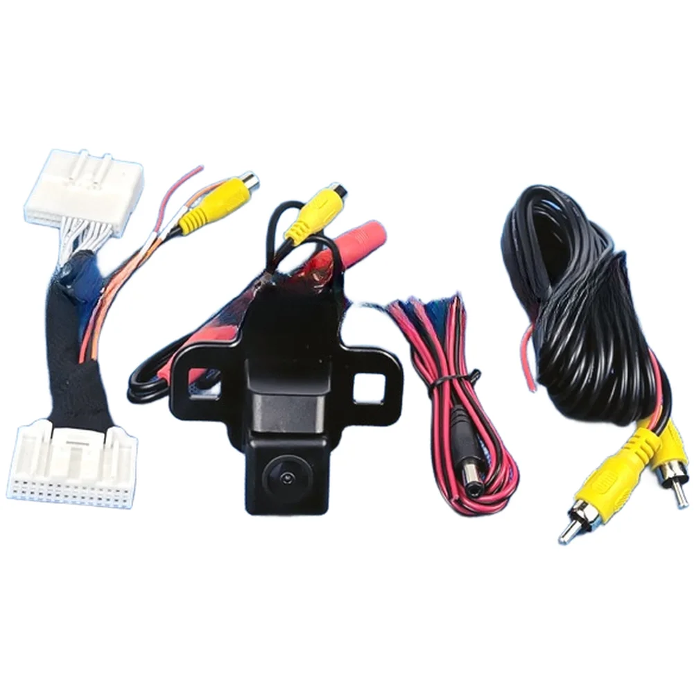 Car Rear View Camera For Toyota RAV4 2019-2023 Screen Reserved Hole Backup Parking Camera HD Reversing Back Up Camera