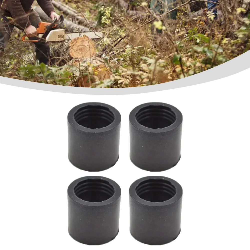 Set of 4 Fuel Intake Manifold Boot Sleeves Rubber Parts for Chainsaws 503161602 Suitable for Models 36 41 51 55 136 137 141 142
