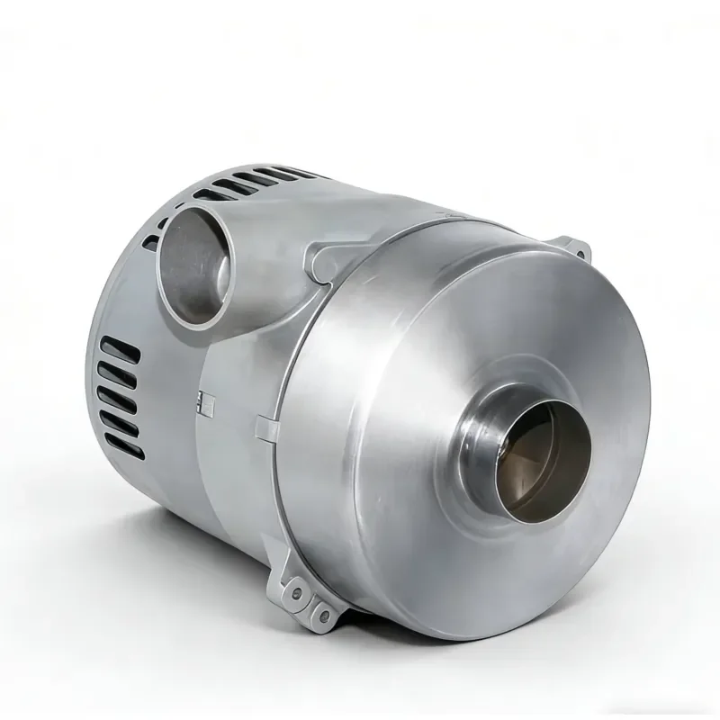 230V 5.7 inch Side Tube Brushless Blower High Pressure Long Life with Signal Feedback for Dust Removal