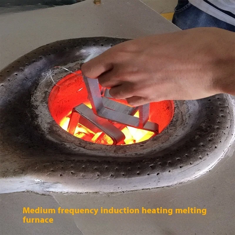 Intermediate Gold Silver Copper Aluminum Metal Intermediate Frequency Forging High-Frequency Small Furnace High-Temperature