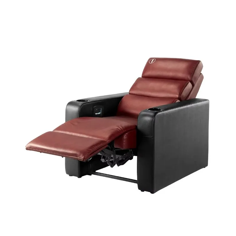 Commercial Leather Cinema Seats Cinema Lobby Chairs Electric VIP Cinema Chairs