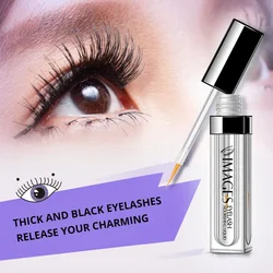 IMAGES Eyelash Growth Treatments Makeup Eyelash Enhancer 7 Days Longer Thicker Eyelashes Eyes Care Eyelash Enhancer Castor Oil