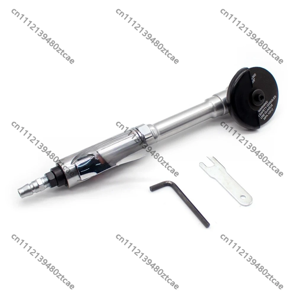 Extra Long Handle Pneumatic Cutting Machine, 3 Inch 75mm Air Angle Grinder, Air Cutter Grinding Polishing Power Tool
