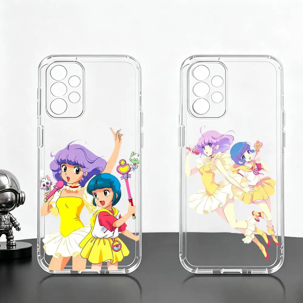 Anime C-Creamy Magic  Phone Case For Samsung S25,S24,S21,S22,S23,S30,Ultra,S20,Plus,Fe Transparent Cover