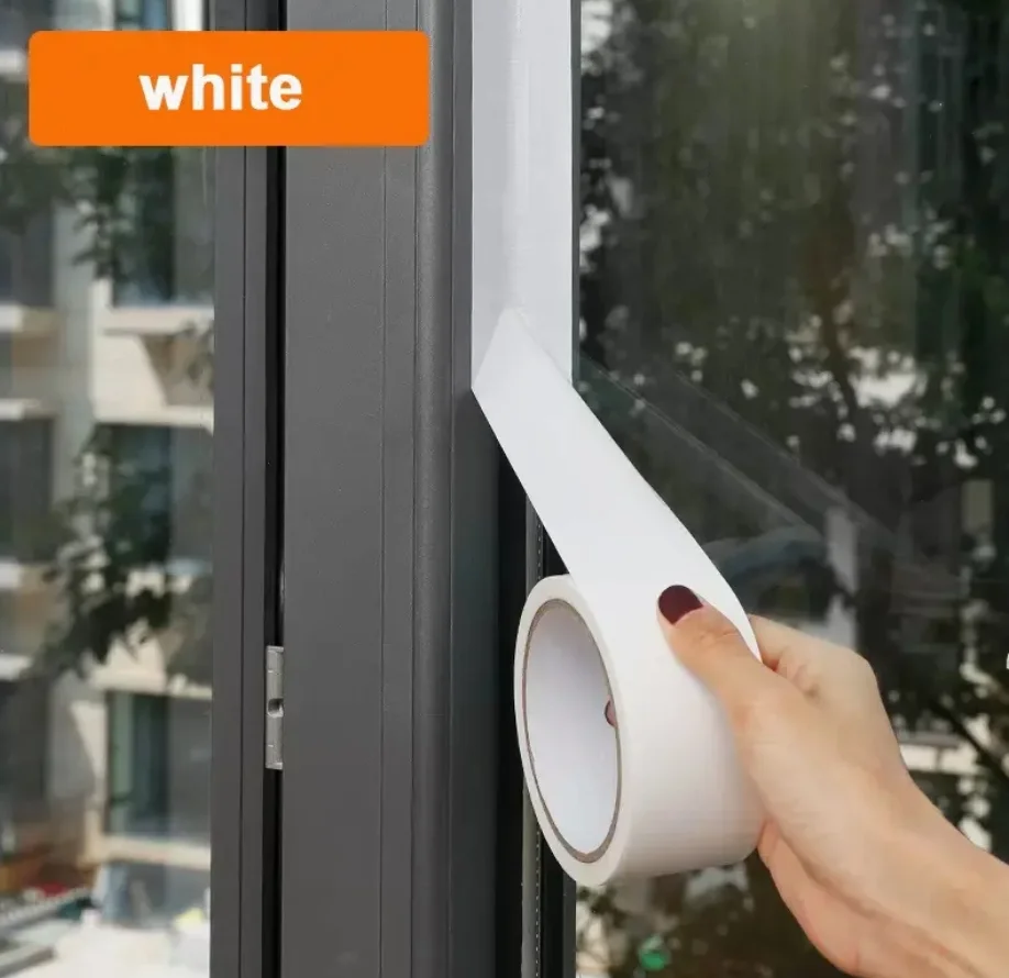 Self-Adhesive Tape for Window Sealing, Windproof, Waterproof and Residue-Free