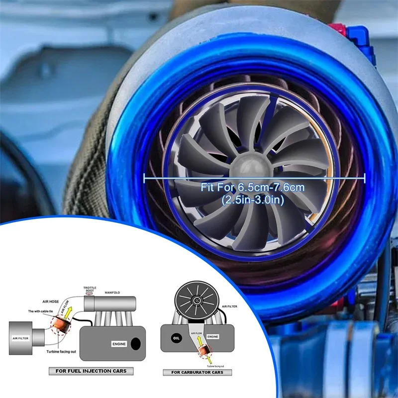 تعديل السيارة عجلة واحدة تعمل بشاحن توربيني مدخل طاقة المحرك بشكل طبيعي بالإضافة إلى ملحقات لوازم السيارات العامة
