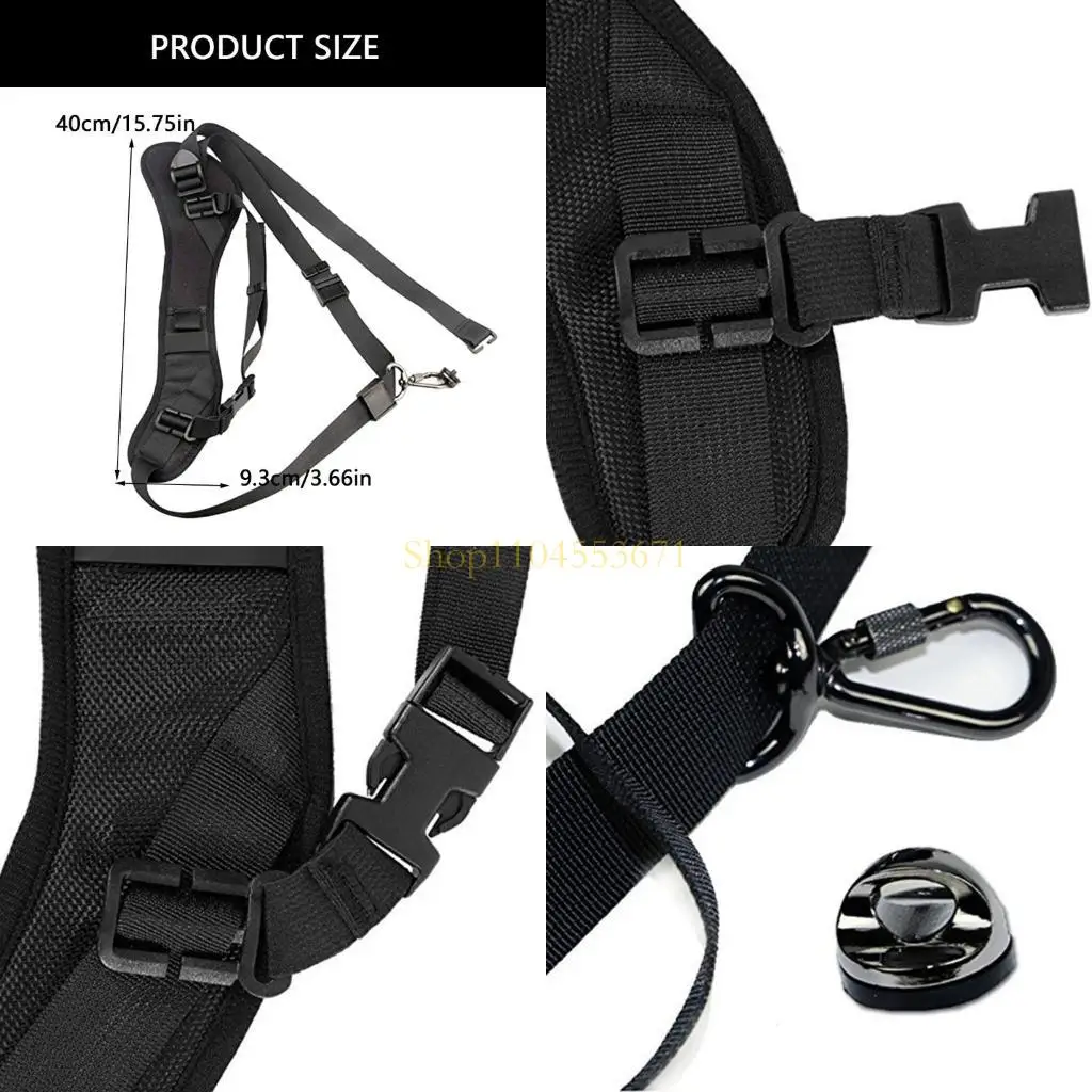 

Best Seller Comfortable and Adjustable DSLR Camera Strap Slings Belt for All Day Use