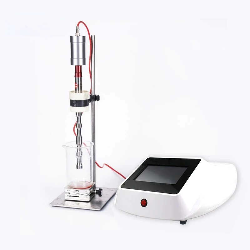 Homogenizer 20Khz 1500W Lab Ultrasonic Degasser Mixer Probe Device Transesterification Oil Desulphurization