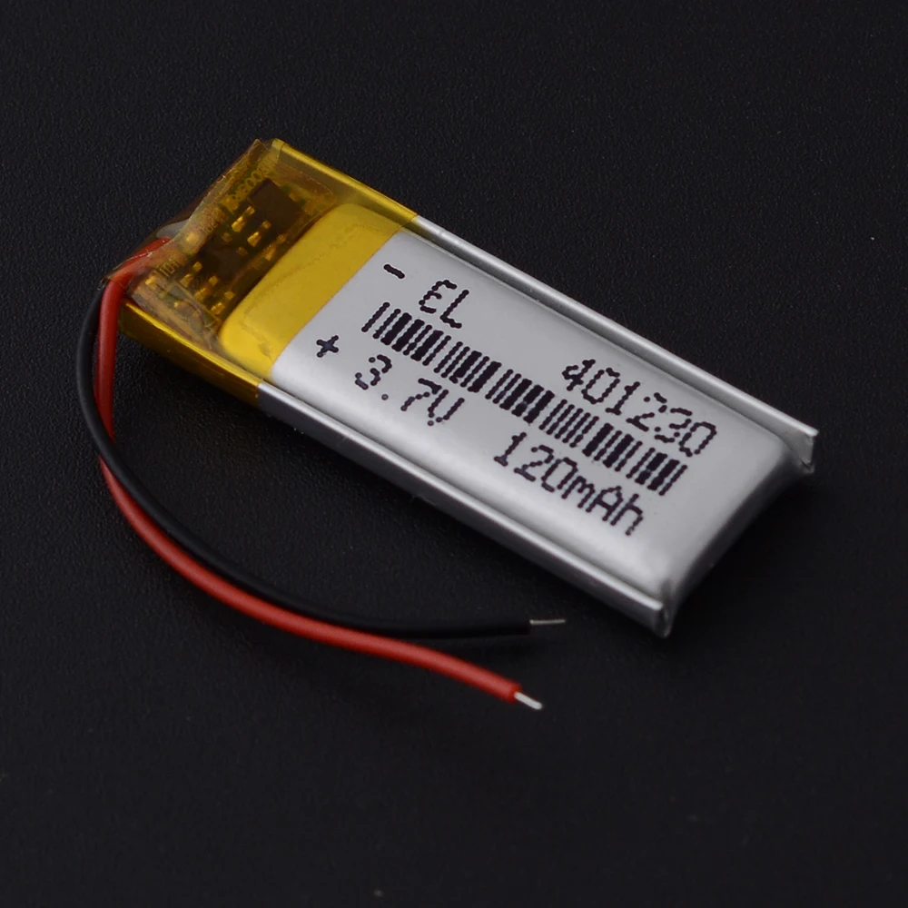 10Pcs/Lot 3.7V 230mAh 701230 Rechargeable Lithium Li-ion Polymer Battery 301230 401230 501230 601230 801230
