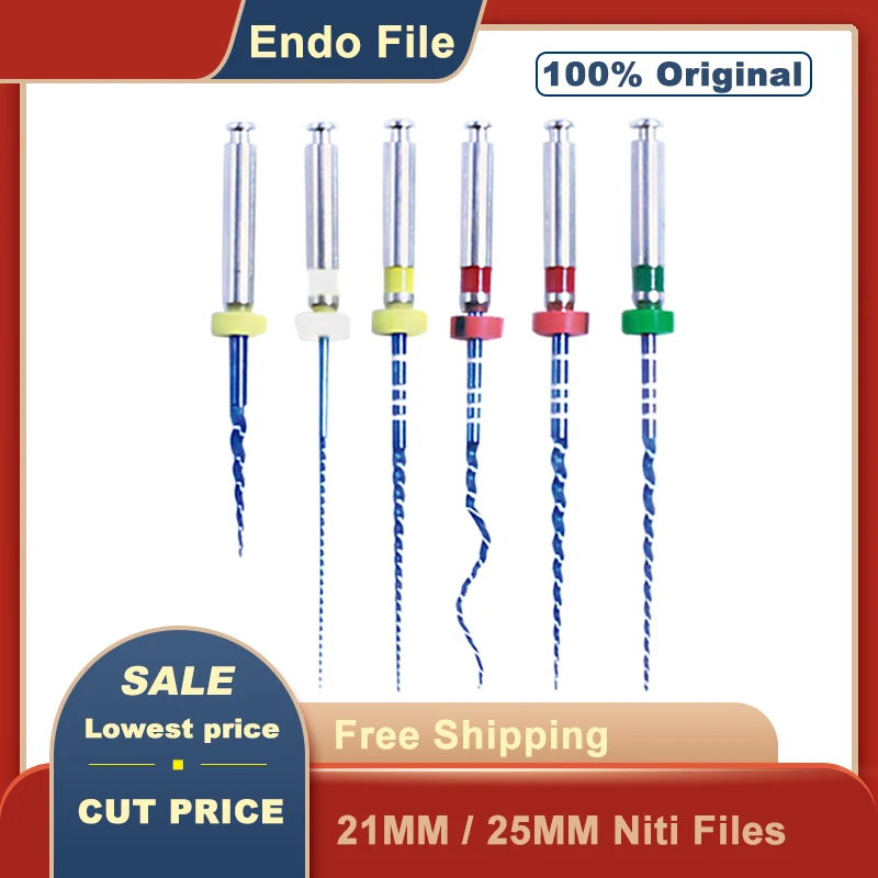 

Dental Endo File Endodontic Canal Root Files Super Rotary Treatment Materials Dentistry Tools Lab Niti Files