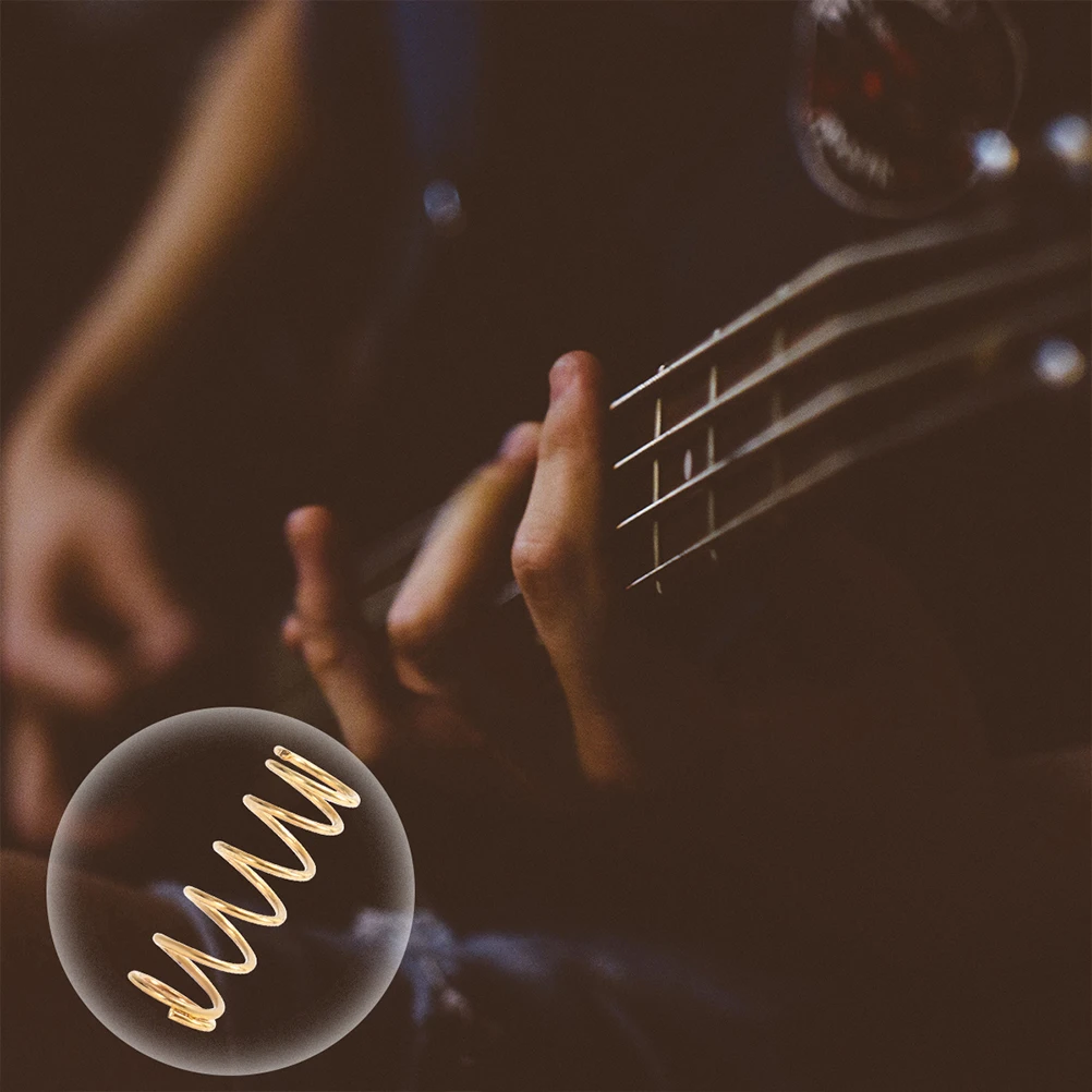 

18pcs Black Guitar Springs for Electric Guitar Bass Bridge Saddles Metal Parts with Excellent Elasticity Durability