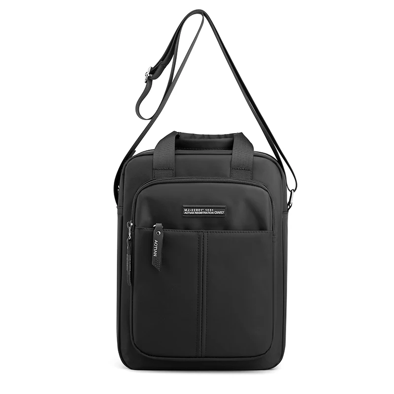 

Brand Men Shoulder Crossbody Bag nylon Casual Man Messenger Bag Male Boys Business Handbags Purse Adapted to A4