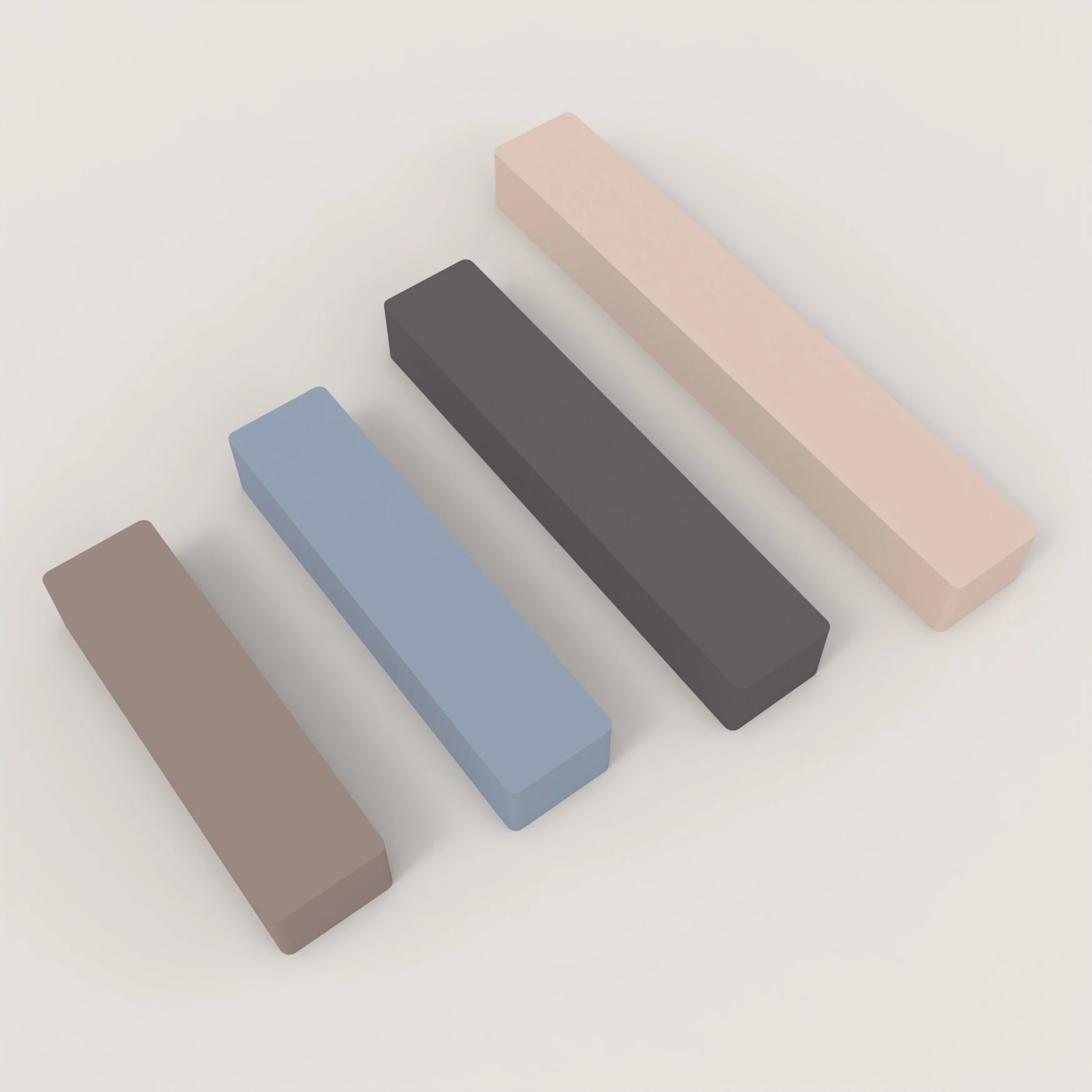 Concrete & Jesmonite Rectangle Silicone Molds For Mezuzah Cases ,Without pattern，Jewish Gift For Home,Mezuzah Case
