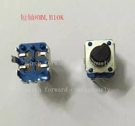 10pcs Three-legged single-link potentiometer B10K audio instrument B103