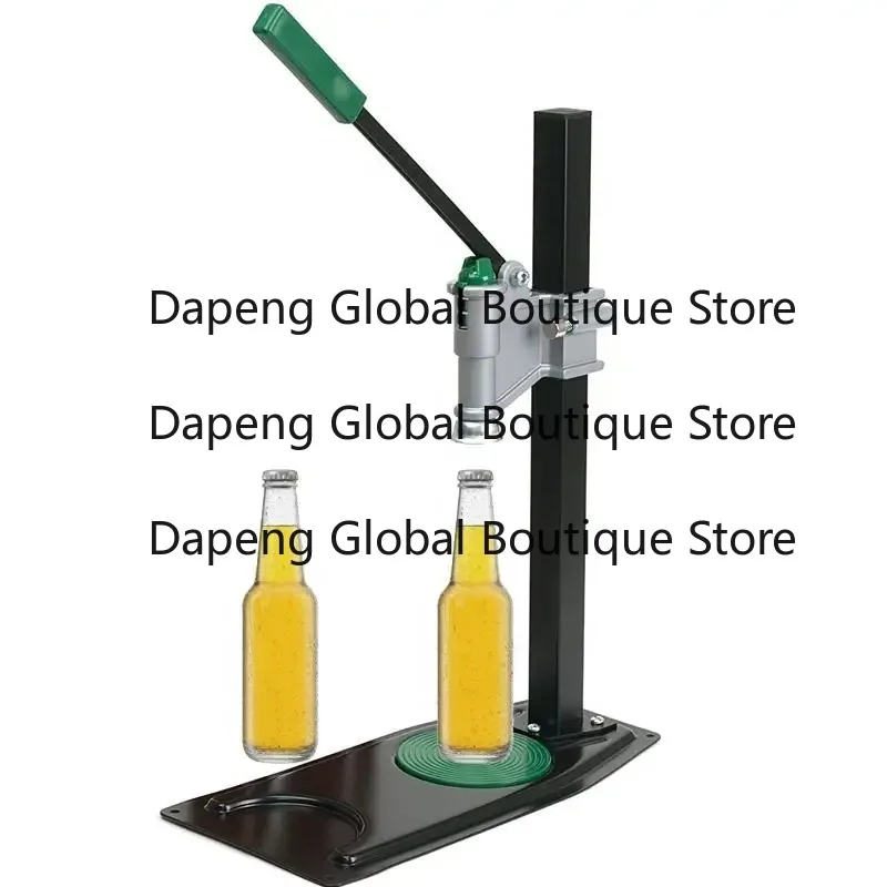 Manual Detachable Bench Top Adjustable Bottle Capper Auto Lever For Homebrew Beer Bottle Capping Press Machine
