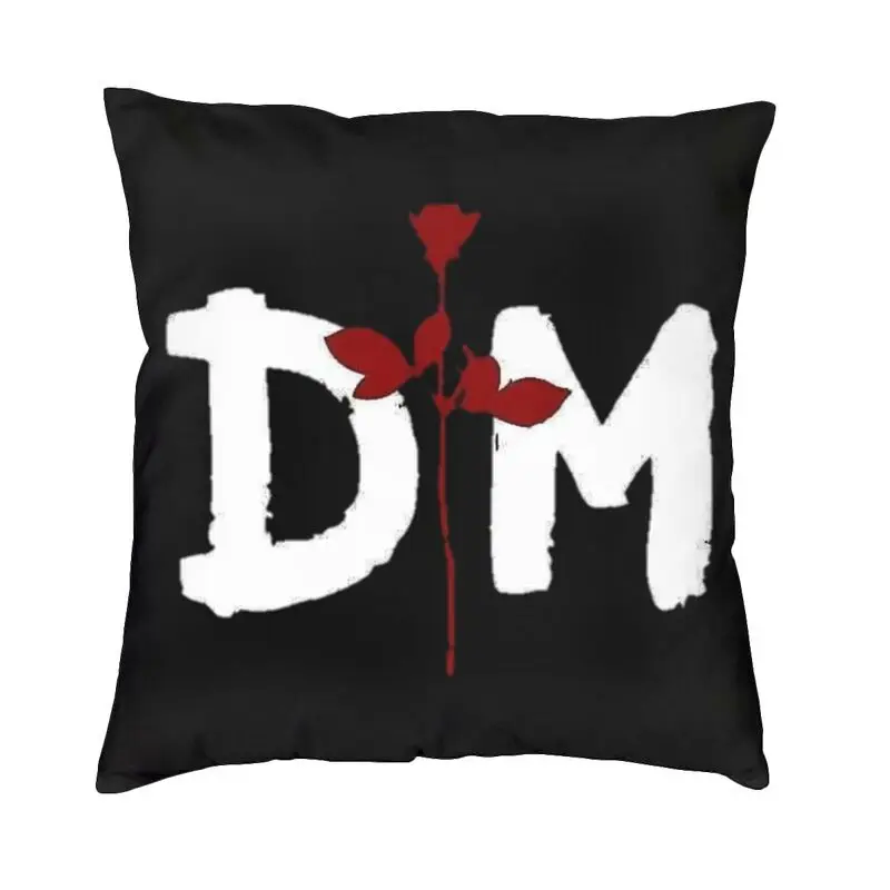 Depeche Cool Mode Electronic Rock Pillow Case 40x40cm for Living Room Luxury Cushion Cover Soft Pillowcase