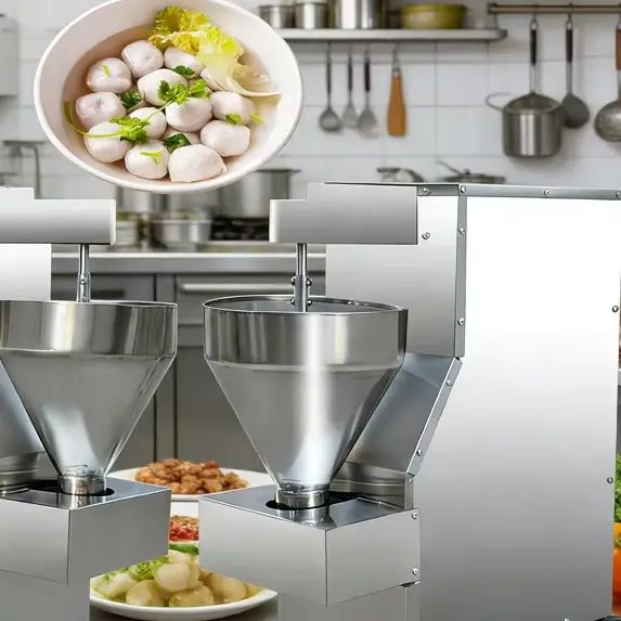 

Small Filling Rice-Meat Dumplings Machine Multi Functional Beef Meatball Making Machine