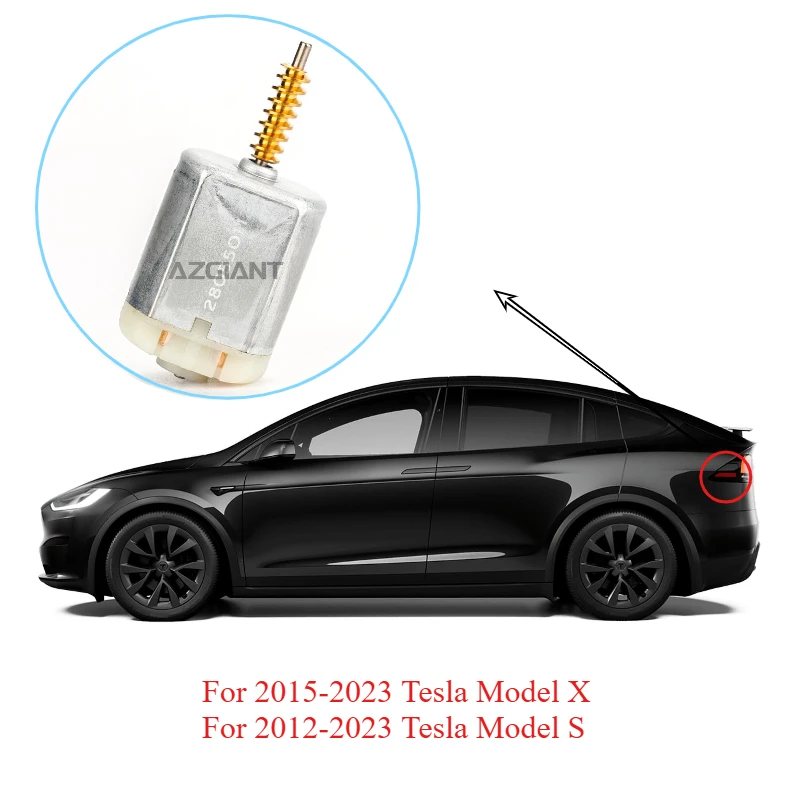 

AZGIANT Car Electric Charging Port Door Open and Close Actuator Motor for Tesla Model X,S DC 12V High Quality Auto Parts Durable