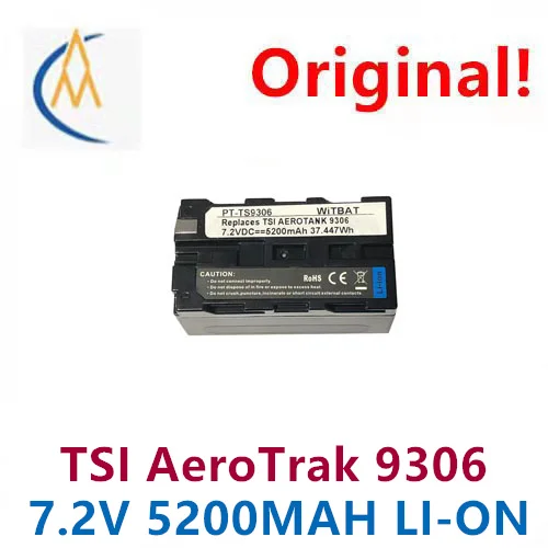 

buy more will cheap Suitable for TSI AeroTrak 9306 new date laser particle counter battery 700032 full capacity durable