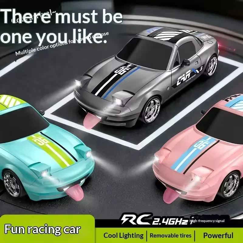 1:20 Scale Mx5 Drift Car RC Remote Control 4WD Proportional Drift Toy Model Fun Gift for Boys Ideal for Festival