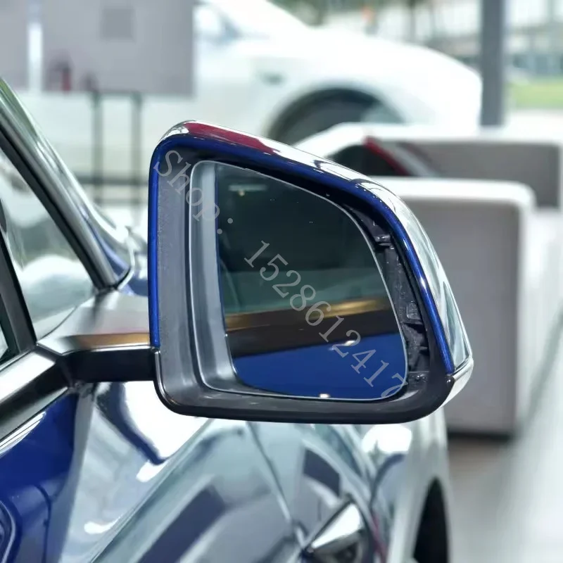 For Tesla Model Y 2020 2021~2023 Car Original factory View Mirror Wide Angle Glass Auto Dim Heated Anti Dazzle Car Accessories view 2