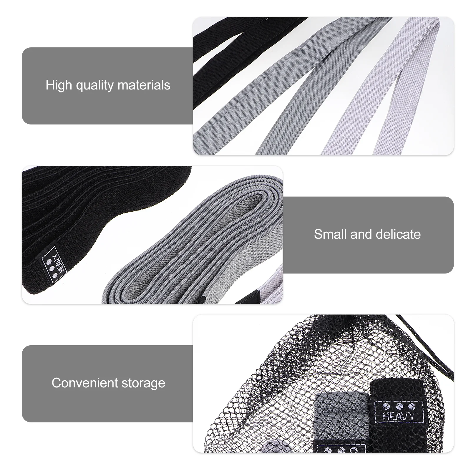 

1Set Lifting Hip Resistance Band Premium Durable Material Anti Slip Fitness Exercise Yoga Daily Workout Bands Resistance Band