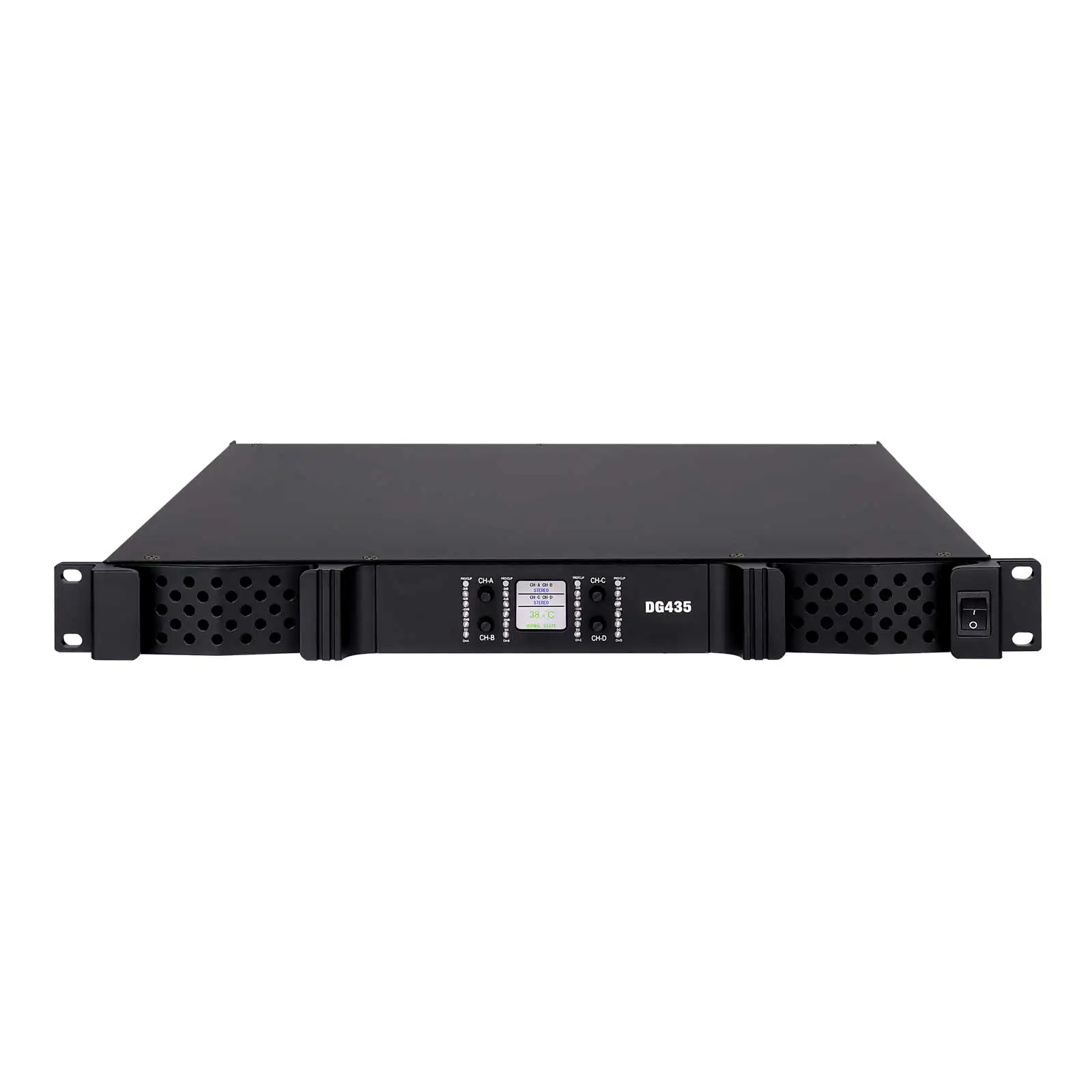 EIF KG422-DSP Class D  4*2200W professional audio power amplifier high power audio system 4 channel digital power amplifier