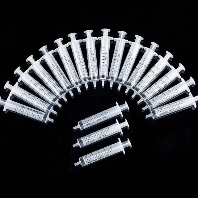 Wholesale There is No Needle!  5-100Pcs Reusable 10ML Plastic Nutritional Health Syringe – Measuring Tool, Sampling Syringe