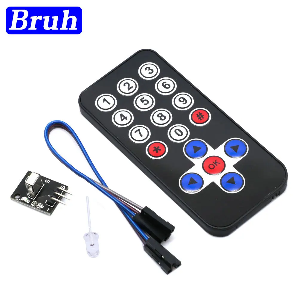 Smart Electronics Infrared IR Wireless Remote Control Module Kits HX1838 for arduino Diy Kit