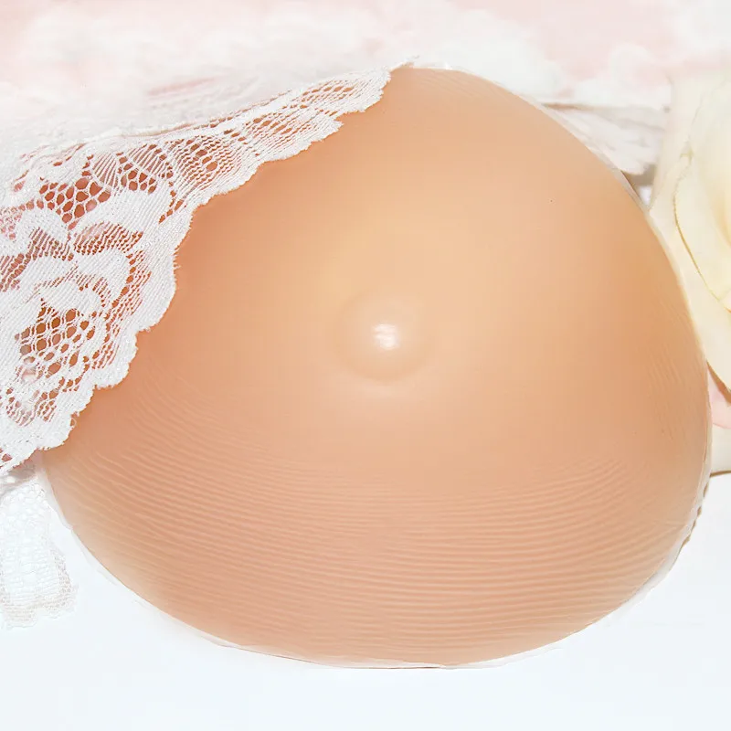 Silicone Breast Forms Prosthesis Triangle Womens Fake Boobs Enhancer Mastectomy Bra Pads Insert