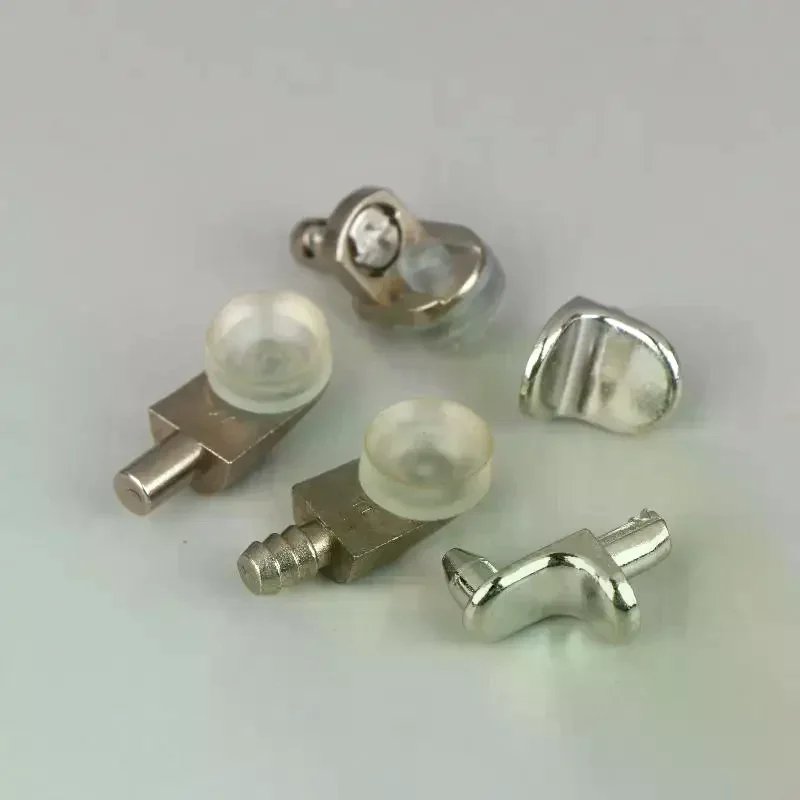 10Pcs Shelf Support Studs Pegs Pins Plugs Cabinet Seperator Fixed Wooden Glass Layer Board Furniture Bracket Holder Accessories