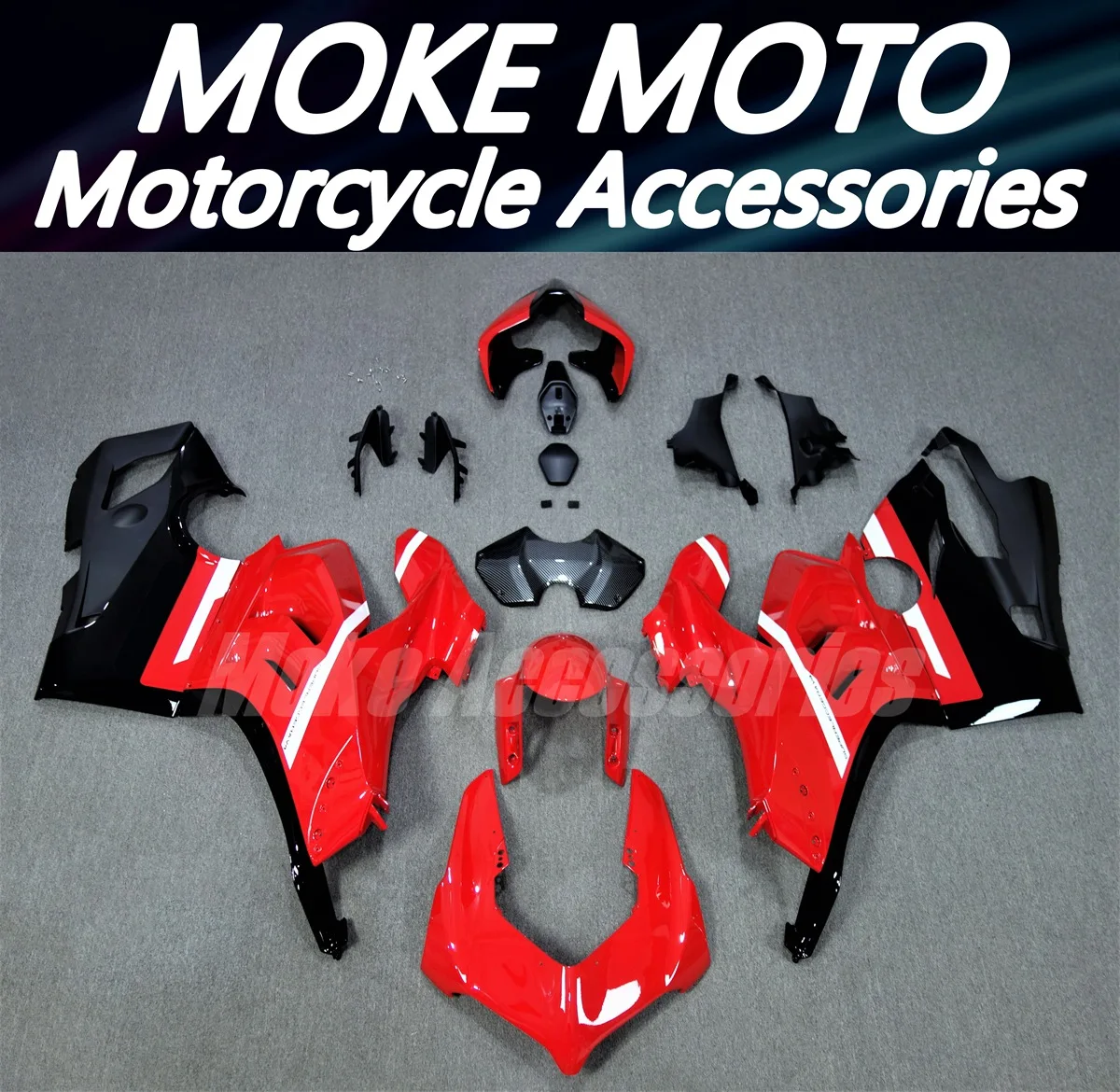 

Fairings Kit Fit For Panigale v4s v4r 2020 2021 Bodywork Set 20 21 Abs High Quality Injection Red Black