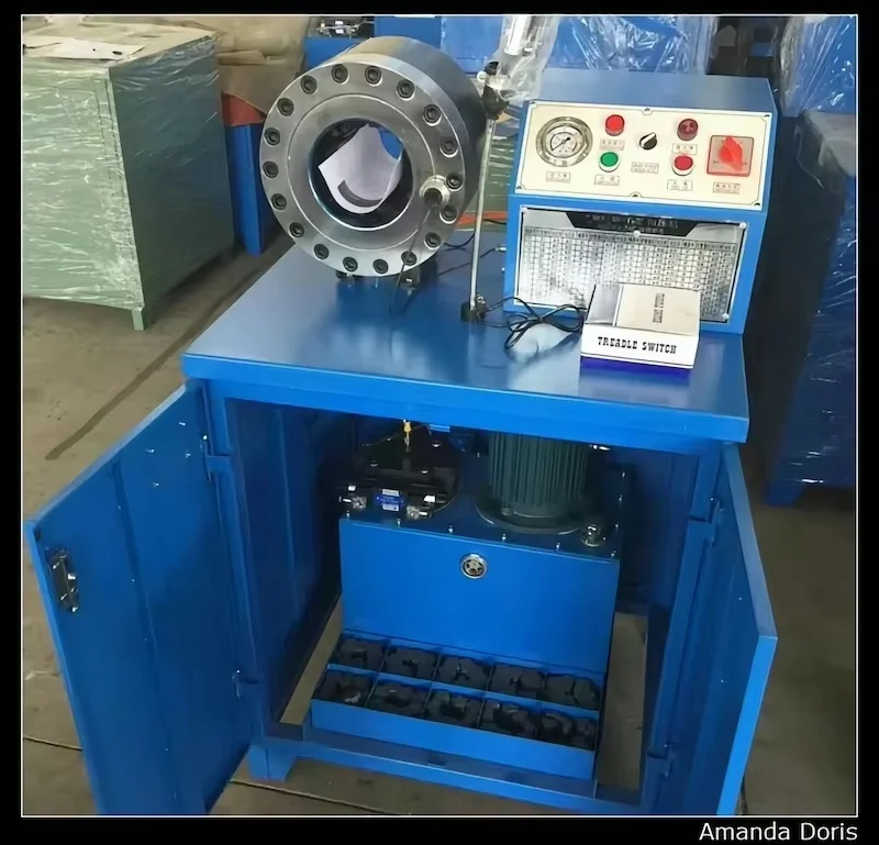

BNT50 electric high pressure hose press
