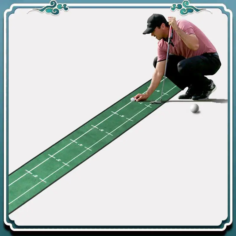 

Reliable 2X Golf Carpet Putting Mat Thick Practice Putting Rug For Indoor Home Office Golf Practice Grass Mat Golf Training