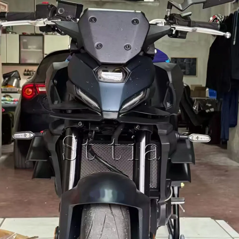 For Yamaha MT-07 MT07 MT 07 2025 2026 New mt07 Motorcycle Parts Side Downforce Naked Spoilers Fixed Winglet Fairing Wing - view 2