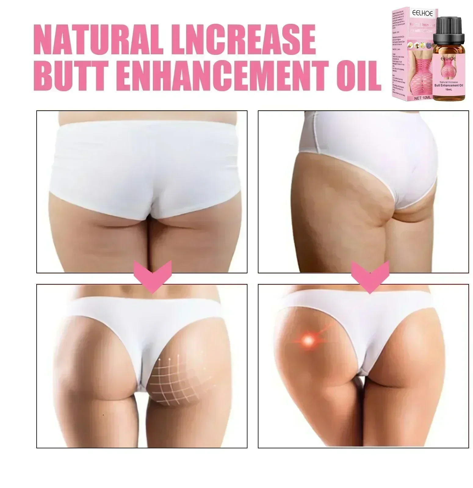 Massaggio per il potenziamento dei glutei Essential s efficace Hip Lift Up rassodante culo più grande Sexy cura del corpo donne bellezza salute Produ