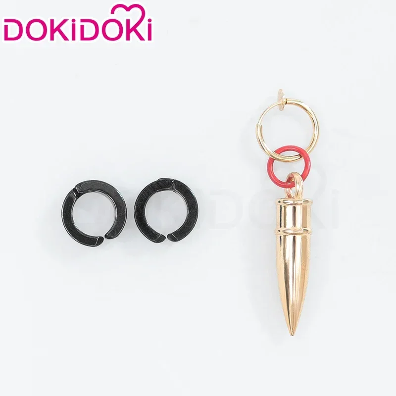 Em estoque boothill peruca cosplay jogo honkai: star rail dokidoki masculino cabelo longo boothill cosplay clipes de orelha peruca gradiente boné livre