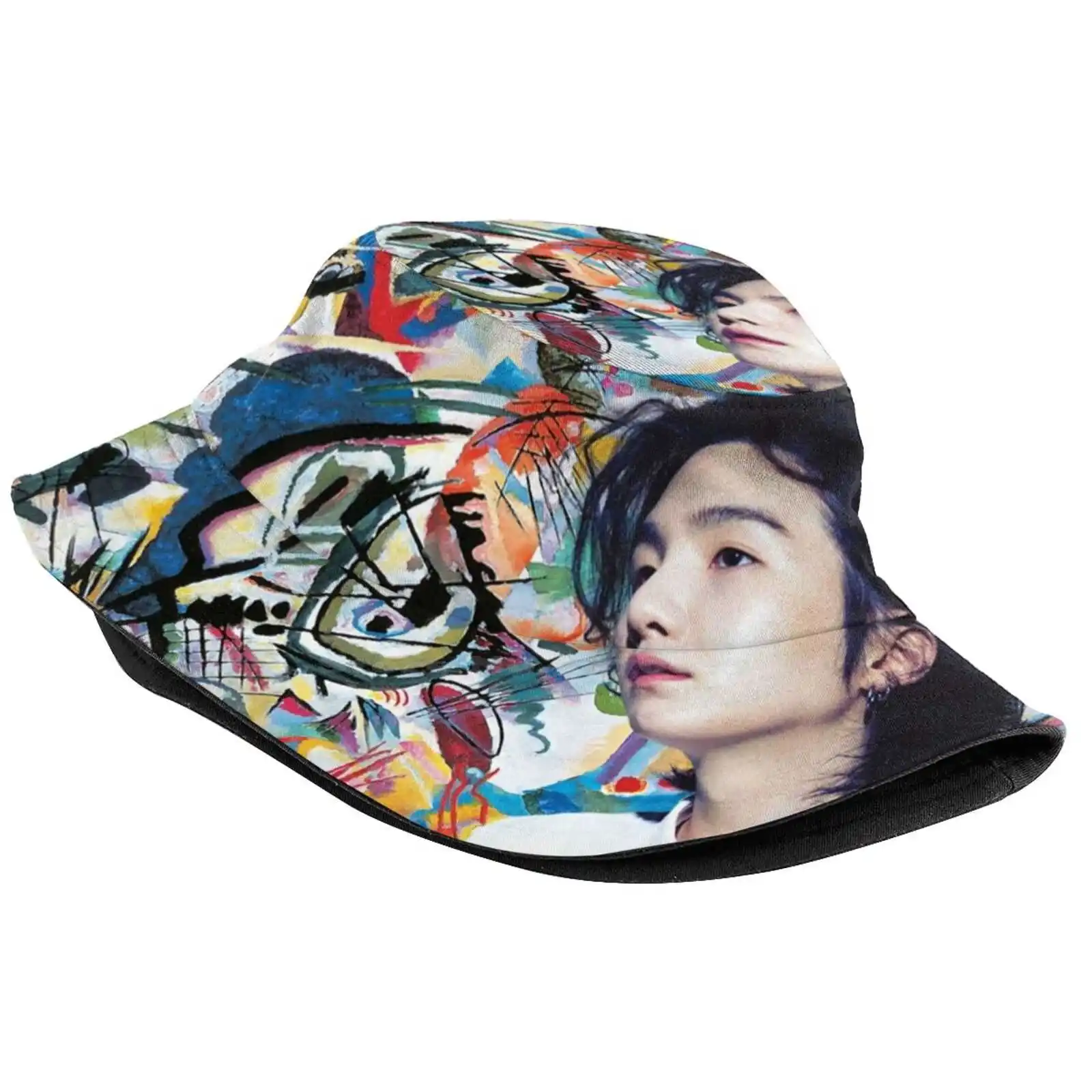 Yoongi The Composer Sun Cap Fisherman Hat Bucket Hats Yoongi Suga Kandinsky Composition