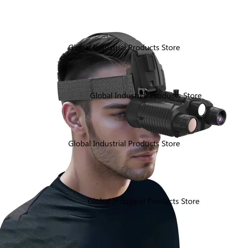 New NV8161 4K UHD Helmet Mounted Night Vision Binoculars 36MP Head Mounted Tactical 400M Hunting  Digital NVG Goggles