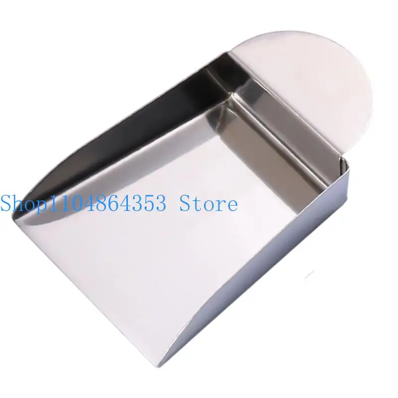652F Efficient Jewelry Powder Spoon Metal Jewelry Shovel Metal Texture for Designers to Manage Gold Silver Jade Residues