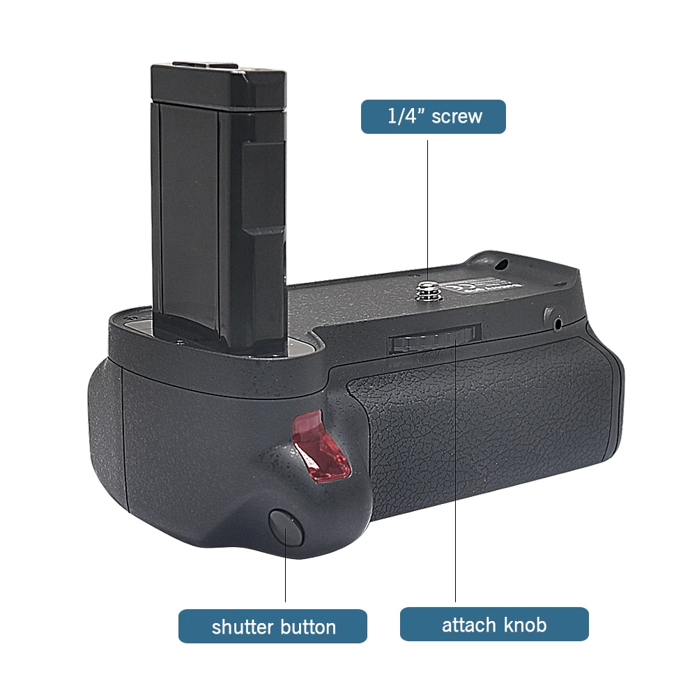 Mcoplus BG-D3100 Vertical Battery Grip MB-D31 for Nikon D3100 D3200 D3300 D5300 DSLR Camera Work with EN-EL 14 Battery