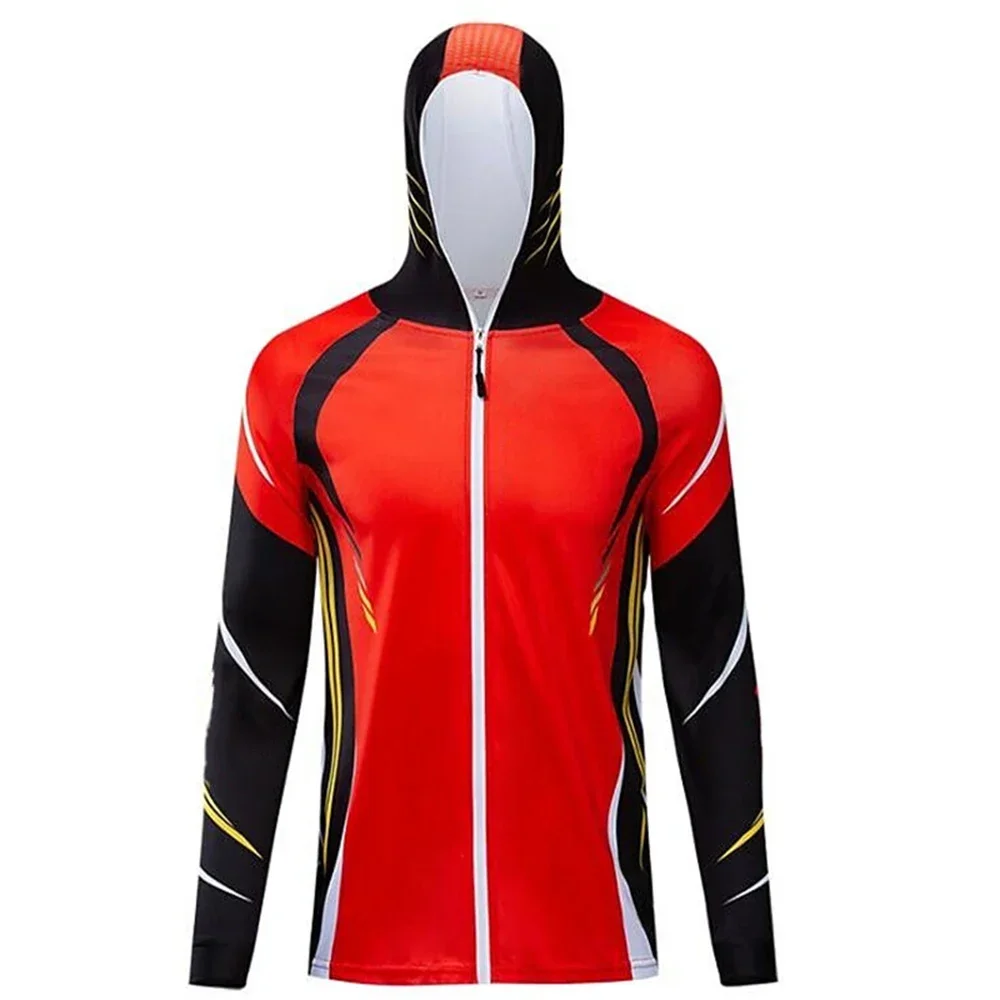 

Fishing Clothes Quick Drying Sun Protection Fishing Shirts 2 Anti-UV Lightweight Fishing Jerseys Hoodies For Men