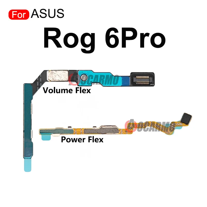 Power On/Off And Volume Buttons Flex Cable For ASUS ROG Phone 6 Pro rog6pro Replacement Repair Parts