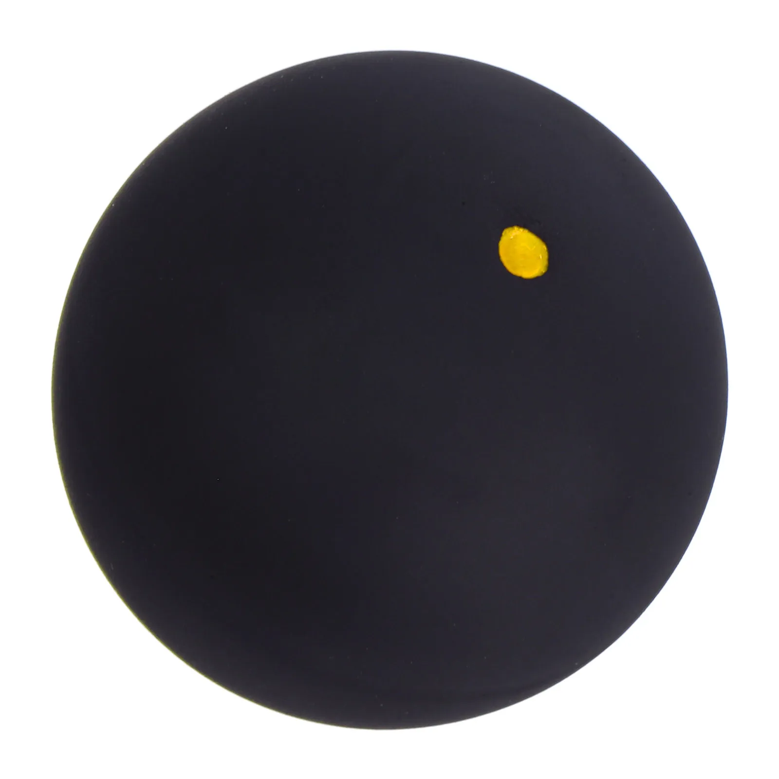 

Universal Bounce Ball Yellow Single Dot Compact Size Elastic Training Ball for Indoor Outdoor Skill Reaction Practice