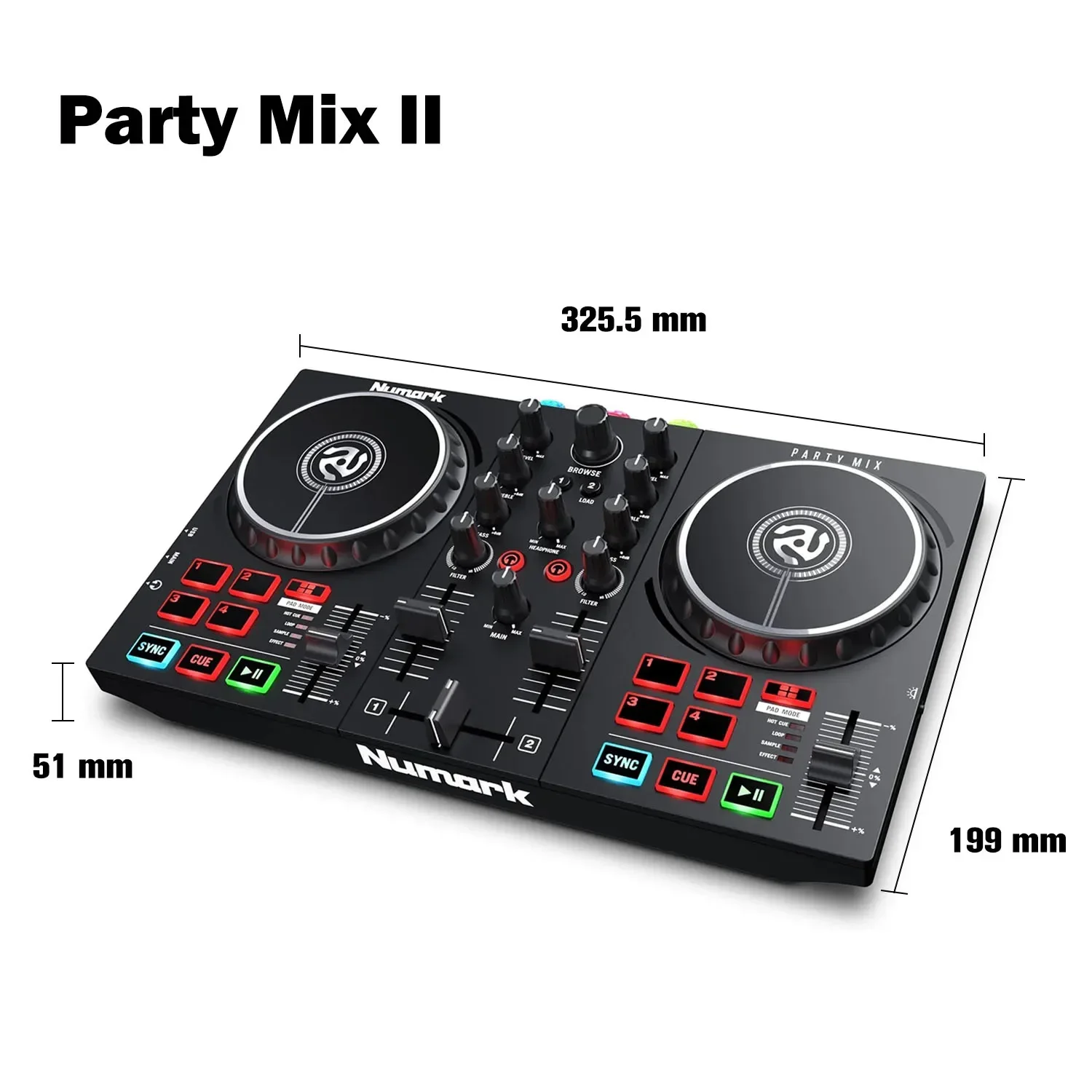 Realizza per principianti Controller DJ Serato Vdj Registratore disco All-in-one Invia tutorial