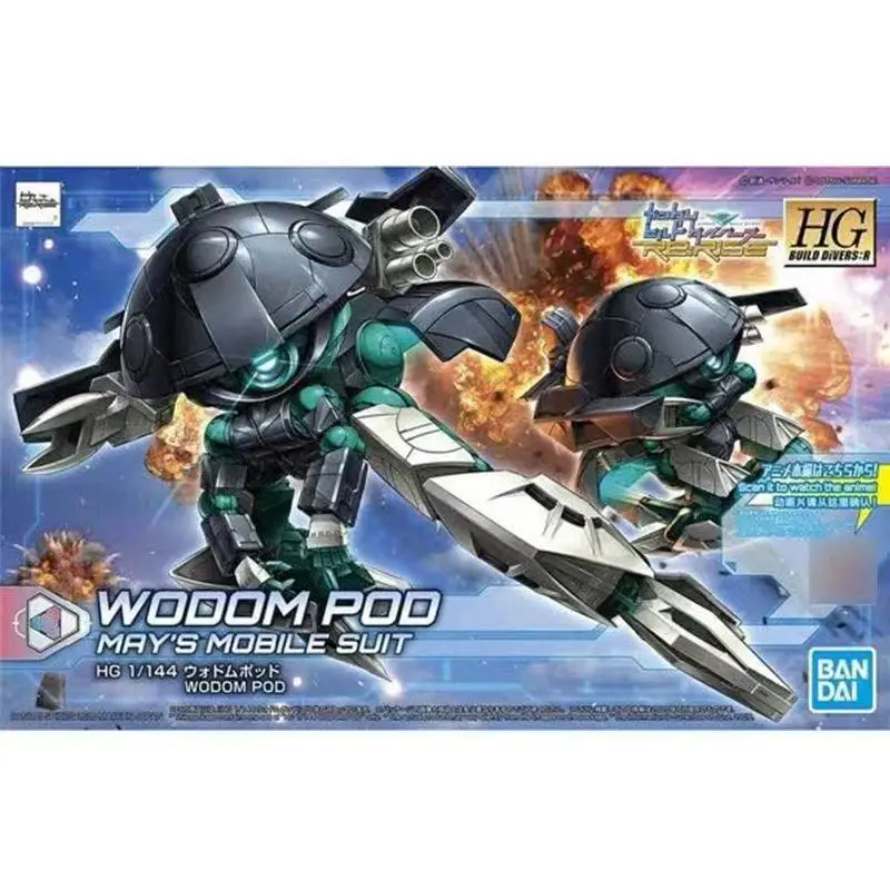 

【24-hour Shipping】BANDAI Gundam Original Box Assembly Toy HG1/144 Creator Warrior Wadorm Model Figure Collection Birthday Gift