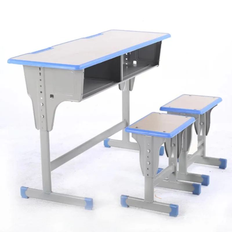 

Двойной настольный стул с прямыми поставками с фабрики для учащихся начальной и средней школы, металлический материал для учебников, школьного использования
